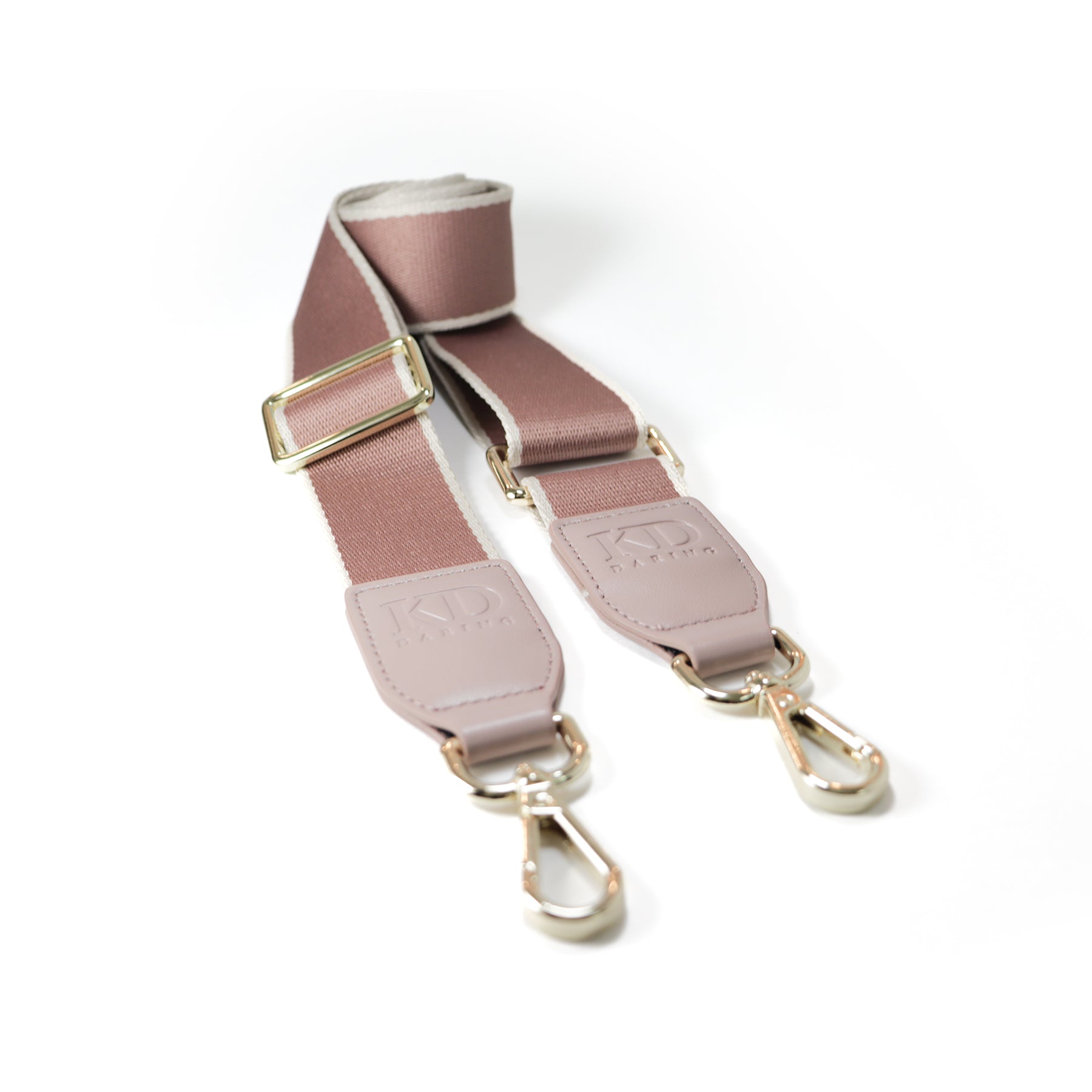 HERMES Canvas Strap Silver Buckle Shoulder Strap Color