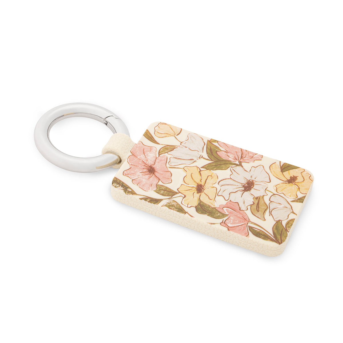 Pressed Petals Graphic Sport Bagnet with Small Polished Nickel Ring